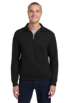 Super Sweats ® NuBlend ® 1/4 Zip Sweatshirt with Cadet Collar