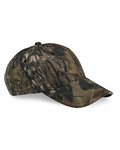 Camo with Flag Sandwich Visor Cap