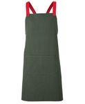 JB's  CROSS BACK CANVAS APRON (WITHOUT STRAP)
