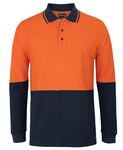 JB's HV L/S COTTON PIQUE TRAD POLO