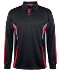 PODIUM L/S COOL POLO