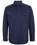 JB's CLOSE FRONT L/S 150G WORK SHIRT