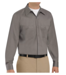 Long Sleeve Wrinkle Resistant Cotton Shirt
