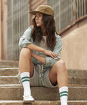 Recycled fleece outdoor camper cap