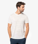 Spasso Crew Neck Linen T-Shirt