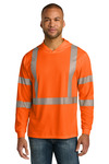 Ansi 107 Class 3 Long Sleeve Segmented Tape Hooded Tee