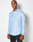 Slim Fit Long Sleeve Workwear Oxford Shirt
