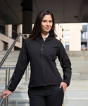 Women's Core printable softshell jacket