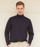 Henbury Long Sleeve Roll Neck Top