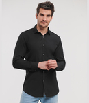 Russell Athletic Collection Long Sleeve Ultimate Stretch Shirt