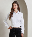 Premier Ladies Signature Long Sleeve Oxford Shirt