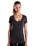Ladies' USA Made V-Neck T-Shirt