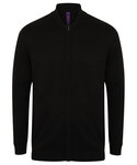 Unisex zip-through cardigan