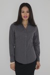 Textured Crosshatch Woven Ladies' Shirt