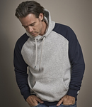 Tee Jays Two Tone Raglan Hooded Sweatshirt