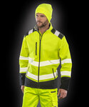 Printable ripstop safety softshell
