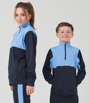 Finden + Hales Kids 1/4 Zip Tracksuit Top