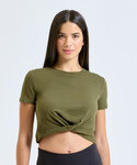 Women’s TriDri® twist crop top