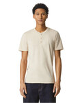 Unisex CVC Henley T-Shirt