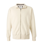 Unisex Vintage Solid Fleece Jacket