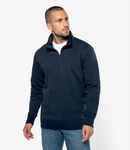 Kariban Zip Neck Sweatshirt