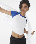 Women’s micro rib raglan baby t-shirt