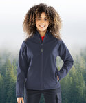 Women’s recycled 3-layer printable hooded softshell