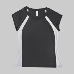 AJ216 Women's Raglan Colorblock