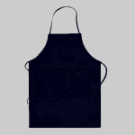 OTTO 7.5 oz. Cotton Blend Twill Two Pocket Full Length Adjustable Bib Apron