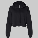 Women's Crop Fleece Hoodie Sweatshirt