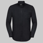 Russell Collection Tailored Long Sleeve Oxford Shirt