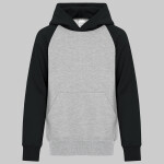 Fleece Two Tone Youth Hoodie